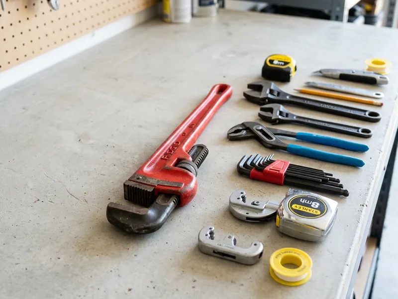 Professional plumbers in Neapolis, OH equipped with top-tier tools for residential and commercial plumbing services.